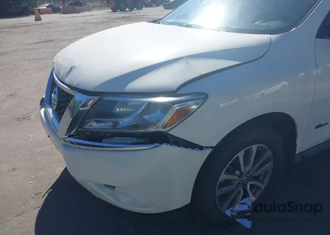 2014 Nissan Pathfinder Hybrid Sv z USA, uszkodzony, nr VIN 5N1CR2MN9EC646840